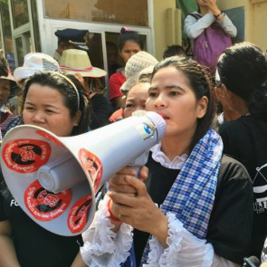 Tep Vanny. Credit: Hul Reaksmey VOA Khmer